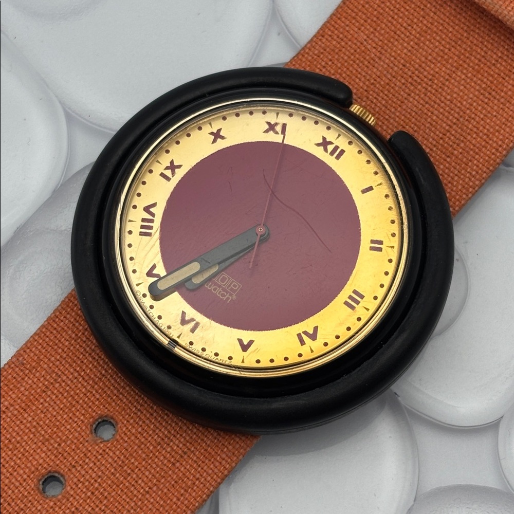 Swatch Watch POP - PWB160 - RED VELVET
